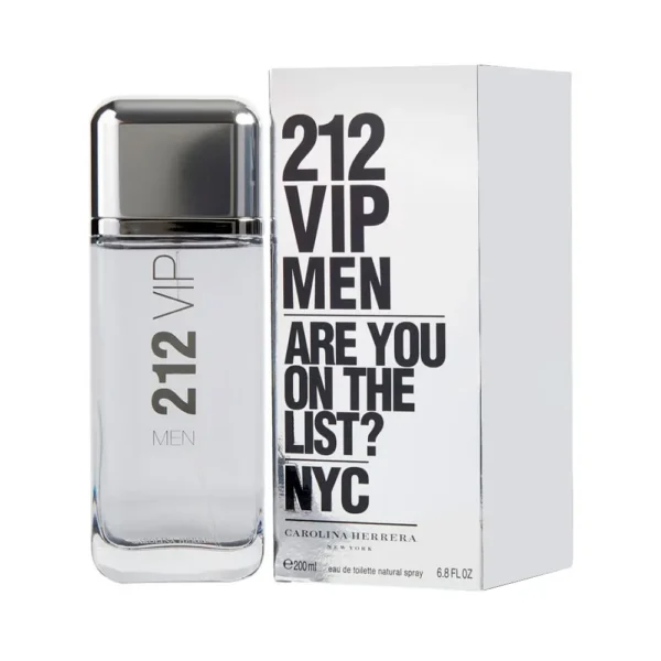 P883085 Perfume Carolina Herrera 212 VIP Men EDT 200ml - Masculino - Imagen 1