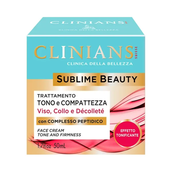 Crema Facial Clinians Sublime Beauty Trattamento Tono e Compattezza 50ml - Imagen 1