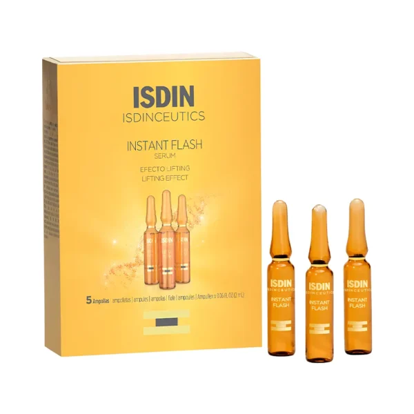 Ampollas Facial Isdin Isdinceutics Instant Flash Lifting 2ml de 5 Unidades - Imagen 1