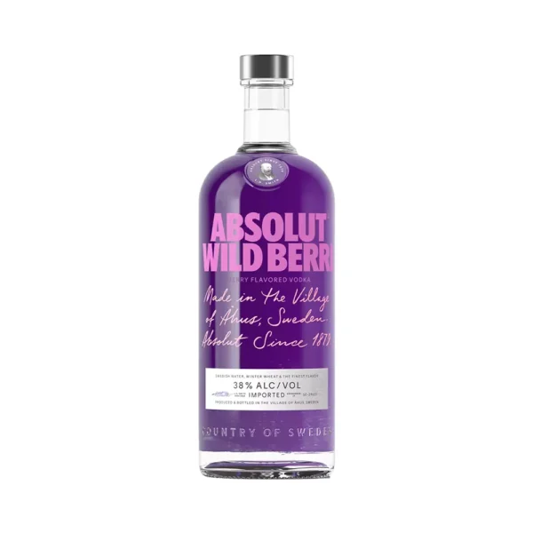 P8981845 Vodka Absolut Wild Berri 1 Litro - Imagen 1