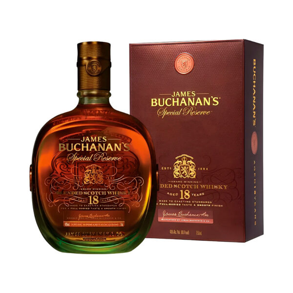 M10042 Whisky Buchanan's 18 anos 750ML - Imagen 1