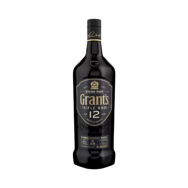 Whisky Grant's Triple Wood 12 Anos 1 Litro - Imagen 1