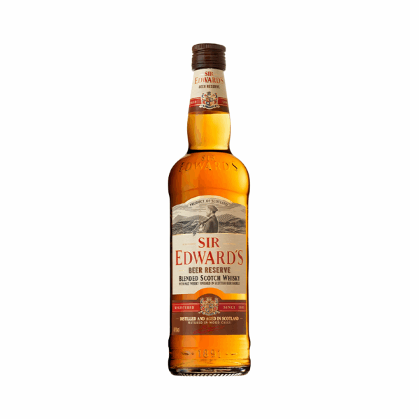 Whisky Sir Edward's Beer Reserve 1 litro - Imagen 1