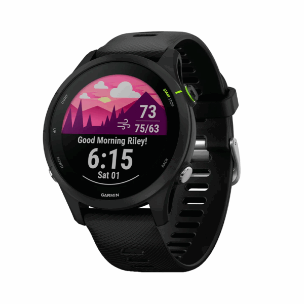Reloj Garmin Forerunner 255 Music Black - Imagen 1